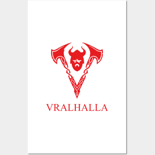 Verasity VRALHALLA Vikings Crypto Posters and Art